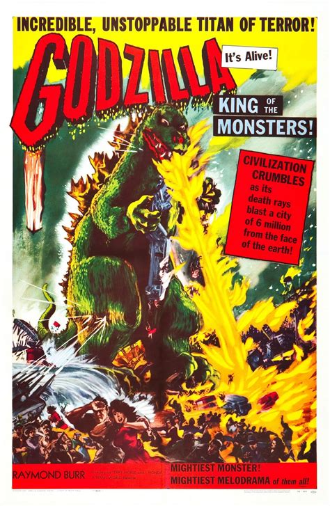 The Cathode Ray Mission: Hump Day Posters: Godzilla (Gojira) (1954)