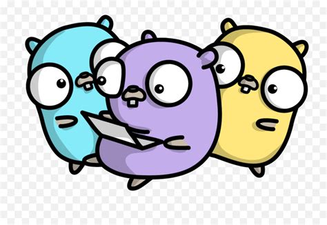 Alice U0026u0026 Bob - Gophers Golang Emoji,Oh My Gosh Emoji - Free ...