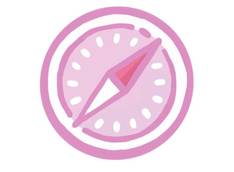 Pink Safari icon | App icon, Ios app icon, App store icon