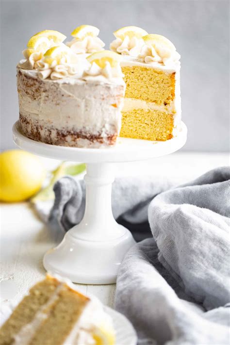 Sugar Free Lemon Cake (Dairy Free, Paleo and Keto!)