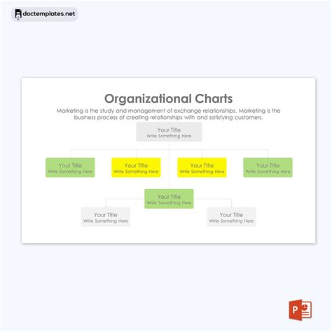 FREE Organizational Chart Templates - PowerPoint