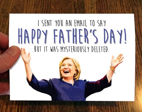 Hillary Clinton Father's Day Funny Father's Day