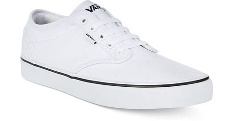 Lyst - Vans Shoes, Atwood Sneakers in White for Men