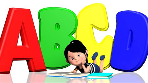 ABCD Song For Children | Alphabets Song For Children | 3D Nursery ...