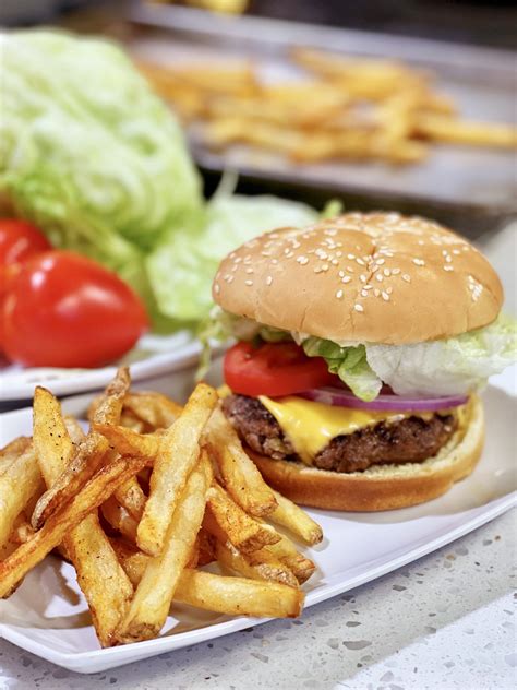 Cheeseburgers and French Fries - cooking with chef bryan