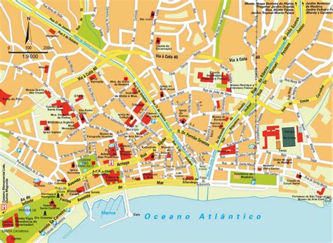 Funchal Map - Portugal