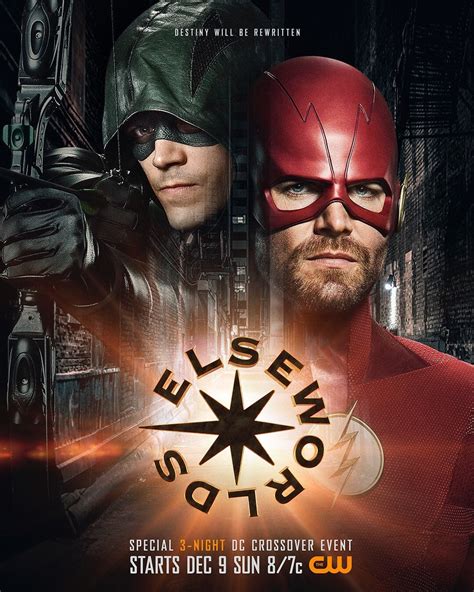 Arrowverse Elseworlds Crossover Poster Shows Flash and Arrow Switch ...