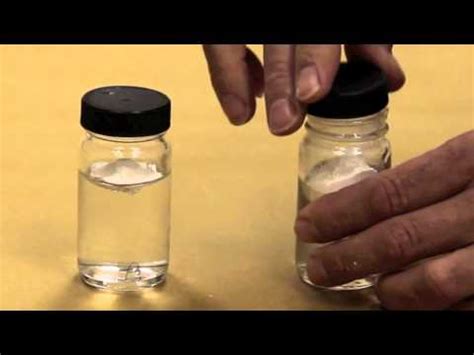 Hydrophobic Material 2012 - YouTube