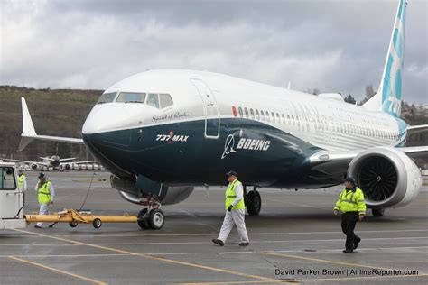 The Boeing 737 MAX Completes First Flight (and Landing) : AirlineReporter