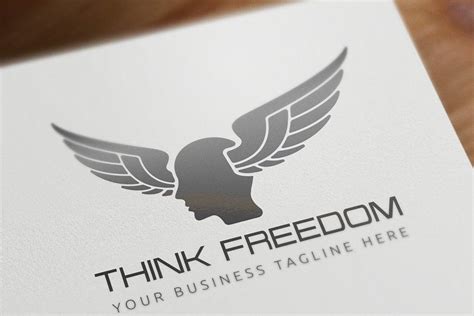 Think Freedom Logo #Freedom#Logo#Templates | Freedom logo, Layout ...