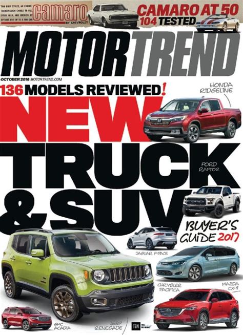 Motor Trend Magazine | TopMags