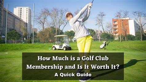 How Much is a Golf Club Membership? A Quick Guide | ReliaBills