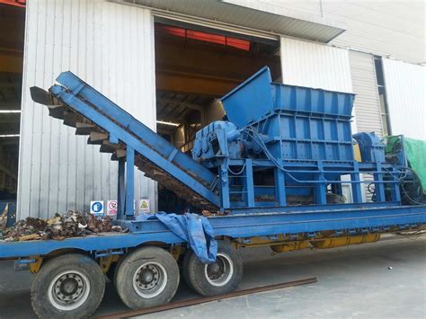 Mobile Steel Metal Car Shredder - China Shredder and Crusher