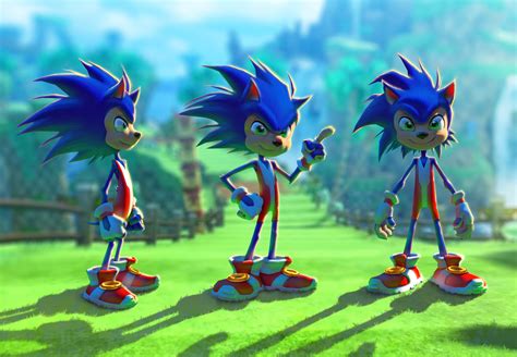 ArtStation - Sonic the Hedgehog redesign