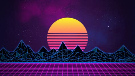 Retrowave Wallpaper 4K, Synthwave, Vaporwave, Digital Art, Neon art ...