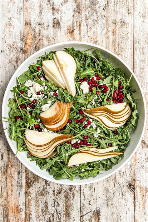 Arugula Pear Salad · Easy Family Recipes