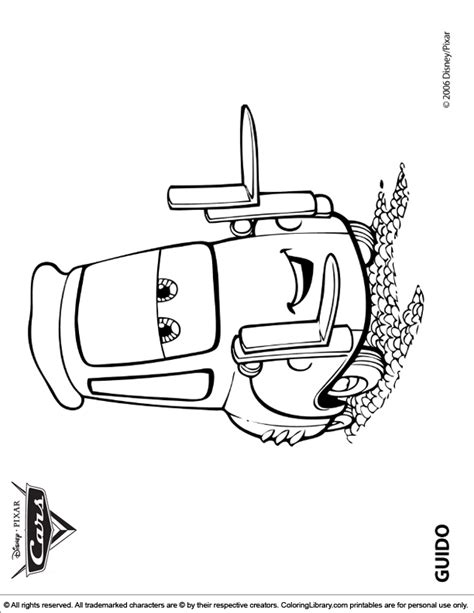 930 Guido Cars Coloring Pages Latest - Coloring Pages Printable