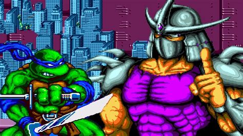 TMNT: The Hyperstone Heist - All Bosses (No Damage & Ending) Genesis ...