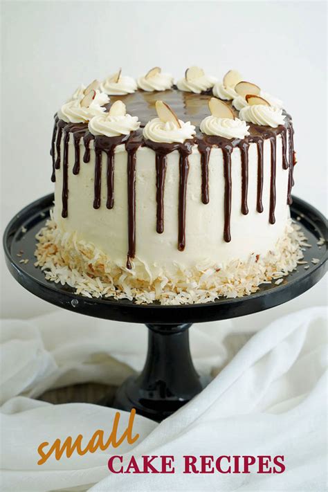 10 Small Cake Recipes (6-Inch Cake Recipes) | DessArts