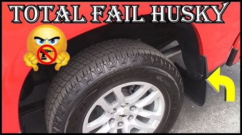 Husky Rear Liners / Mud Flap 59261 Installation Tips - 2021 Silverado ...