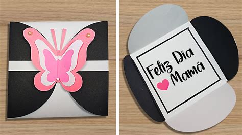 Tarjeta para el día de la MADRE 🥰 Día de la Mujer🌺🌷 Card Women's🥰 ...