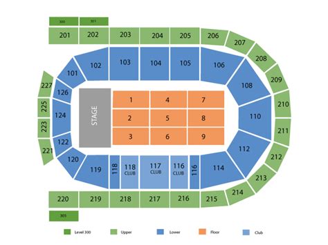 Mohegan Sun Arena at Casey Plaza Seating Chart | Cheap Tickets ASAP