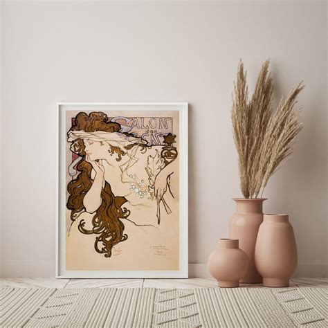 Alphonse Mucha Poster, Alphonse Mucha Print, Printable Wall Art ...