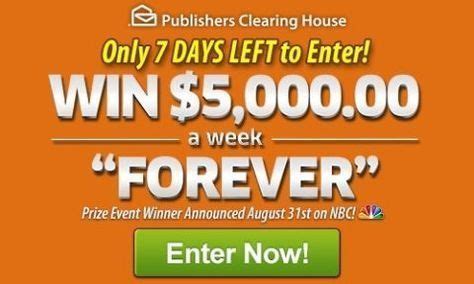 Official Online Entry Form ::: | Pch sweepstakes, Publisher clearing ...