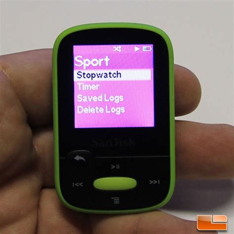 SanDisk Clip Sport MP3 Player Review - Page 3 of 3 - Legit Reviews