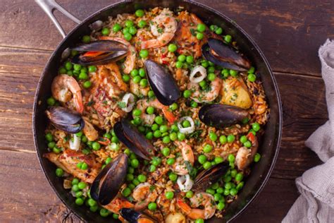 Spanish Seafood Paella Recipe - Genius Kitchen