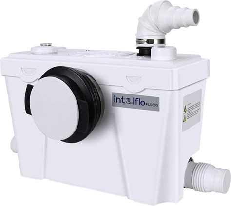 INTELFLO 400/600Watt Macerator Pump for Toilet Kitchen Bathroom Sink ...