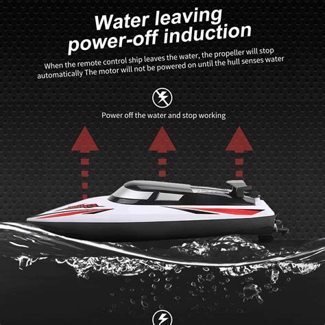 Remote Control Boats 2.4G 20km/h RC Boat RC Toy Gift for Kids Adults ...