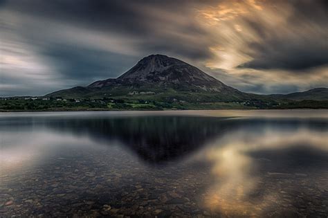 Sunrise at Errigal Mountain