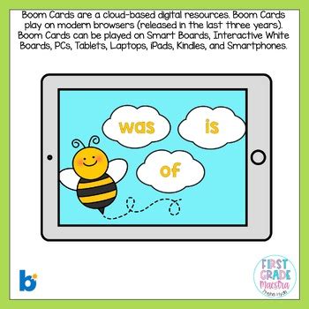 Boom Cards Sight Word Find by First Grade Maestra Trisha Hyde | TpT