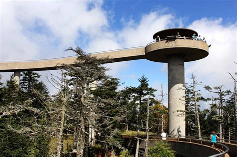 Clingmans Dome In The Great Smoky Mountain National Park In Tennessee ...