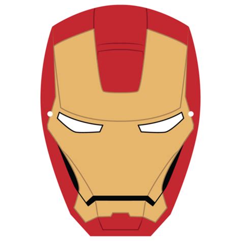 Ironman Mask Template | Free Printable Papercraft Templates