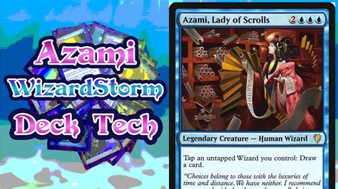 Azami WizardStorm - Commander Deck Tech - YouTube