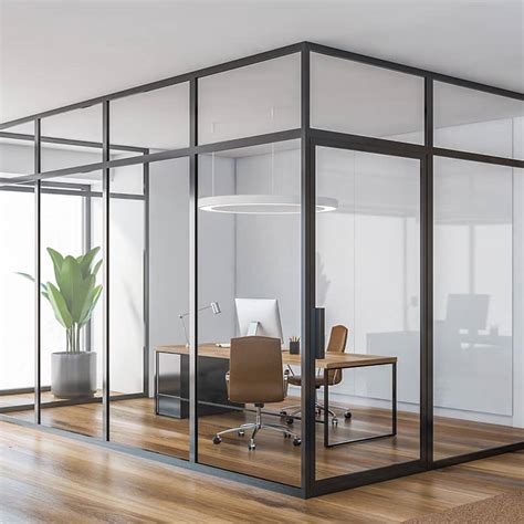 Home Office Glass Partition Walls & Enclosures Denver | Santa Fe Glass