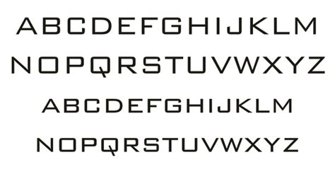 Bank Gothic Font - Dfonts