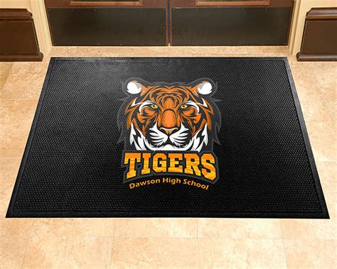 Rubber Custom Superscrape Impressions Custom Logo Entrance Mat ...