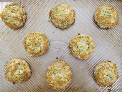 Kitchen Sink Diaries: Cheddar & Herb Biscuits