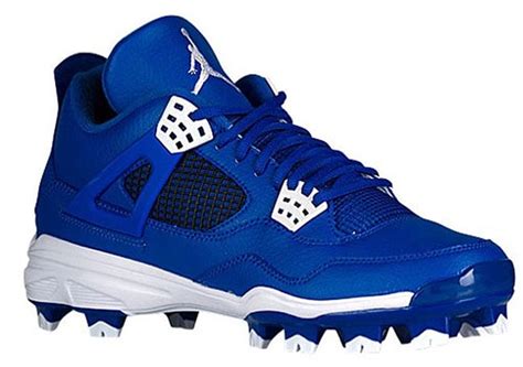 Air Jordan 4 Cleats Royal Blue | SneakerFiles