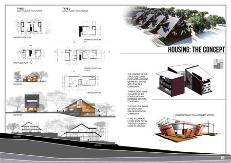 undergraduate architecture portfolio on Behance | Architecture ...