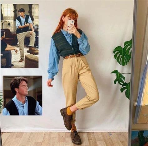 Outfit inspirado en Chandler Bing Friends | Movie inspired outfits ...