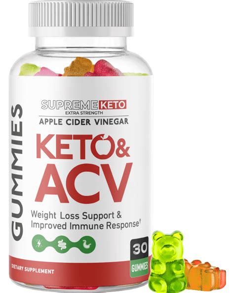 Supreme KETO & ACV Gummies Reviews - Read Before You Buy!