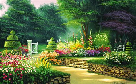 HD Garden Backgrounds - Wallpaper Cave