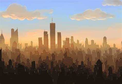 City concept Art by https://superghostduck01.deviantart.com on ...