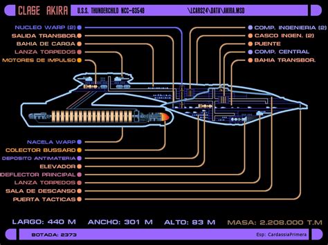 Star Trek Lcars - Schematics - Star Trek Blueprints - Ships Starships