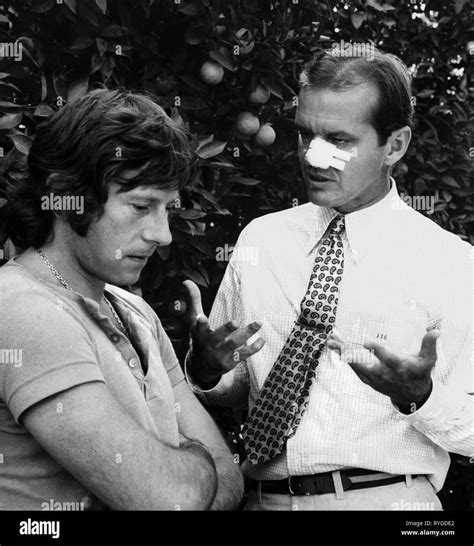 ROMAN POLANSKI, JACK NICHOLSON, CHINATOWN, 1974 Stock Photo - Alamy