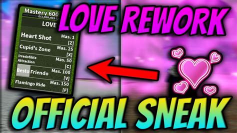 Blox Fruits Update 19 Love Fruit Rework OFFICIAL MOVES Release!!! - YouTube